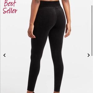 SPANX | Black Velvet Leggings